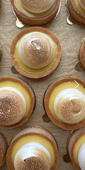 Artisan pastry close-up